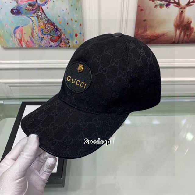 구찌볼캡브라운
