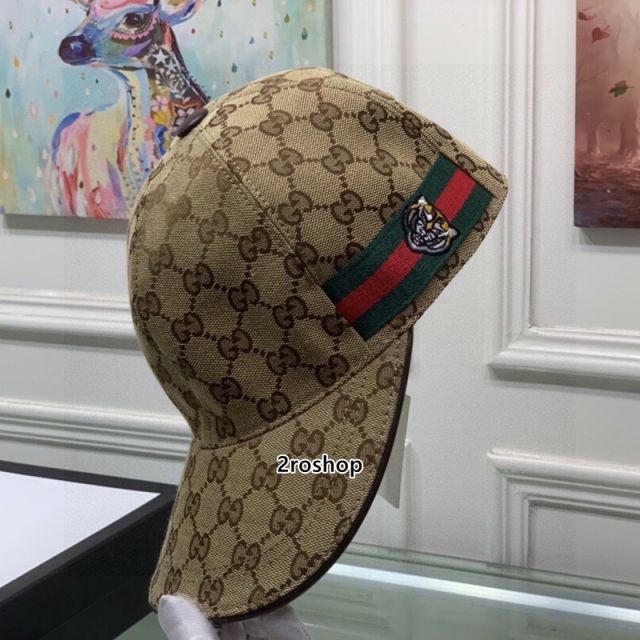 구찌볼캡연블루