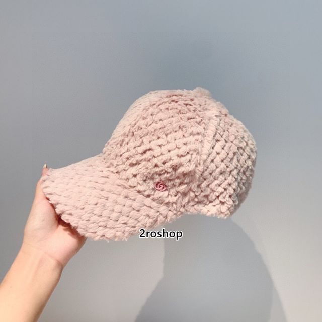 구찌모자연핑크