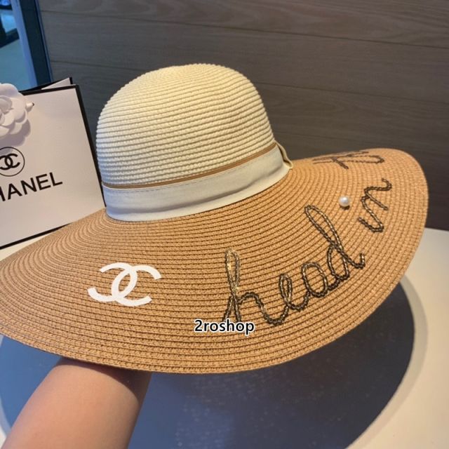 샤넬모자연블루