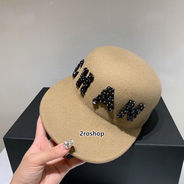 샤넬볼캡연브라운
