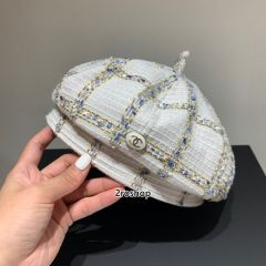 샤넬모자화이트