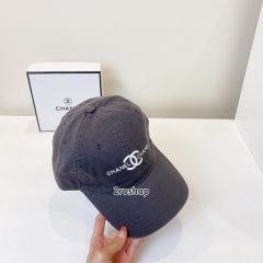 샤넬로고볼캡다크블루