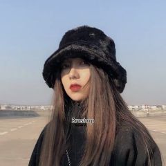 샤넬로고클로슈햇블랙