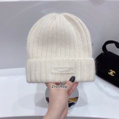 샤넬모자연퍼플