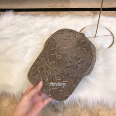 샤넬볼캡브라운