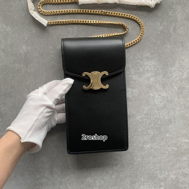 셀린느트리오페폰파우치백블랙