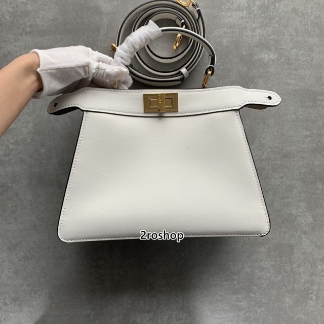 펜디피카부탑핸들백화이트