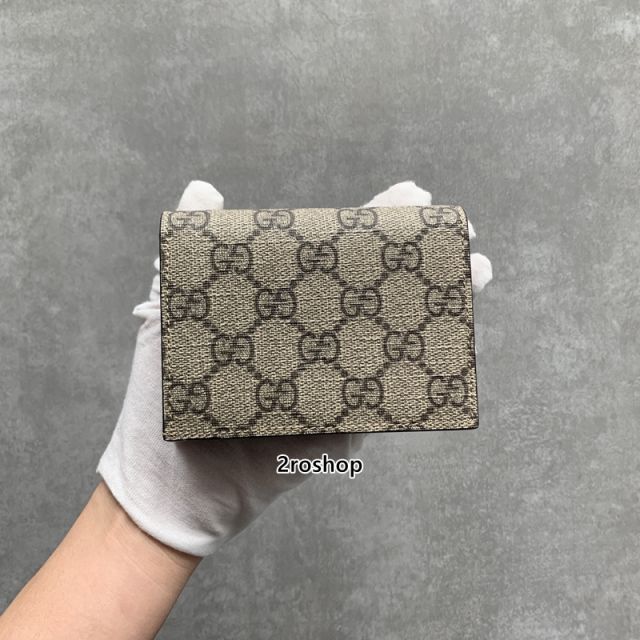 구찌오피디아카드지갑연핑크