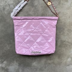 샤넬22백연핑크