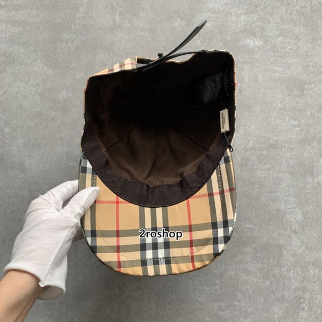 버버리볼캡연브라운