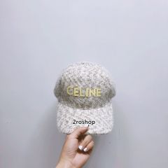 셀린느로고볼캡연핑크