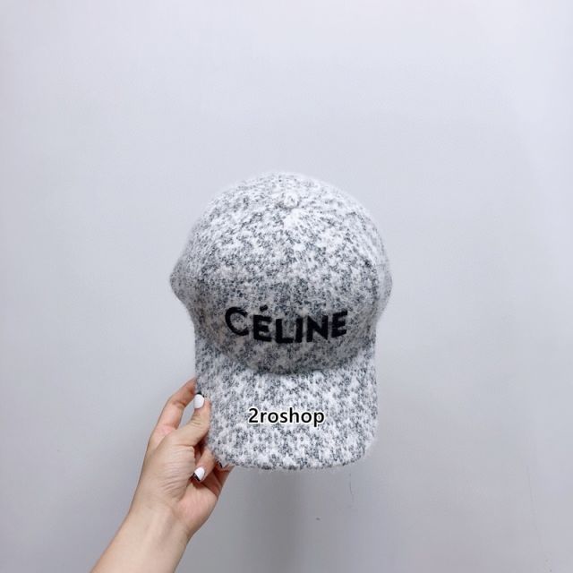 셀린느로고볼캡연핑크