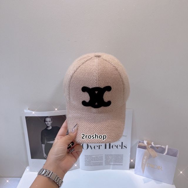 셀린느볼캡연핑크