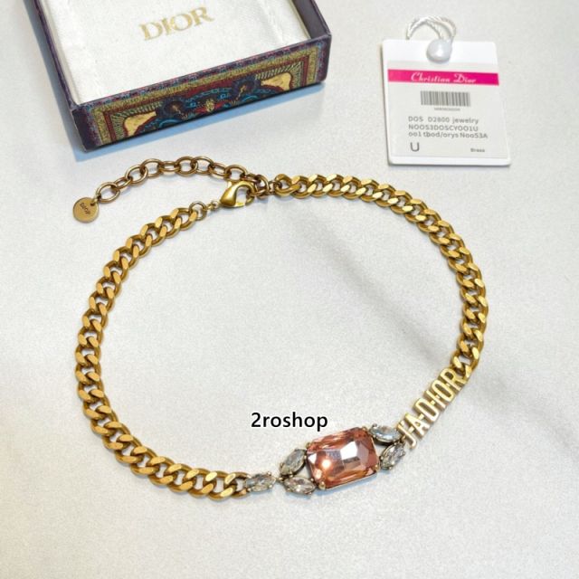 DIOR 목걸이