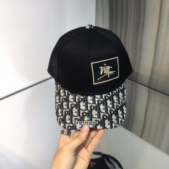 디올오블리크로고볼캡브라운