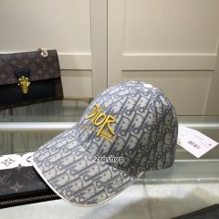 디올오블리크로고볼캡연노랑