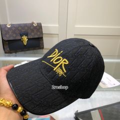 디올오블리크로고볼캡연노랑