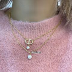 DIOR 목걸이
