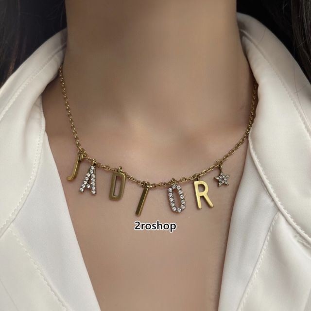 DIOR 목걸이