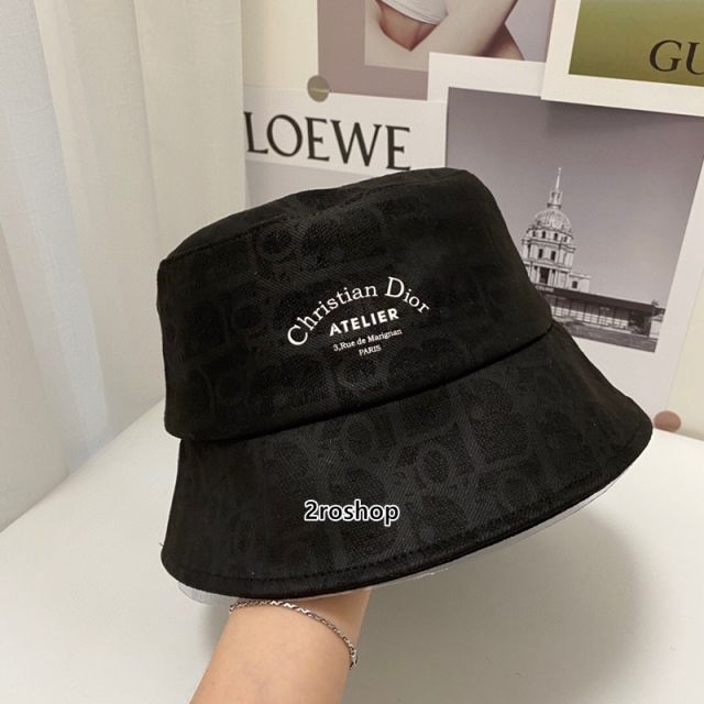 디올버킷햇주황