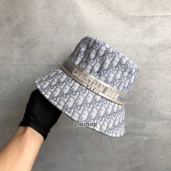 디올오블리크로고버킷햇아이보리