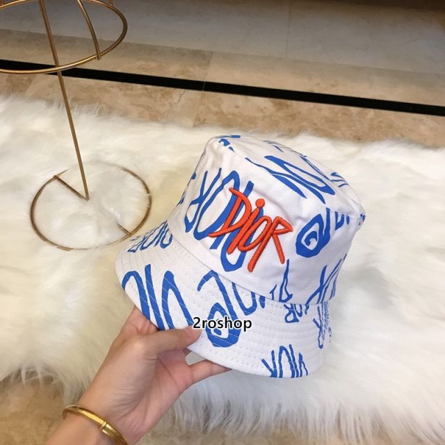 디올로고버킷햇주황