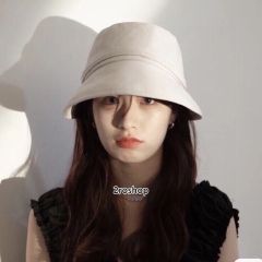 프라다로고버킷햇화이트
