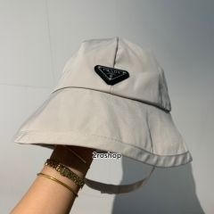 프라다로고버킷햇블랙