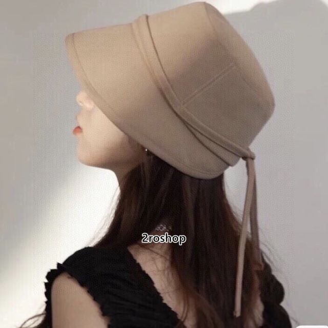 프라다로고버킷햇블랙
