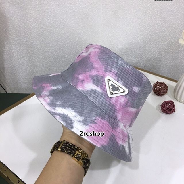 프라다로고버킷햇노랑