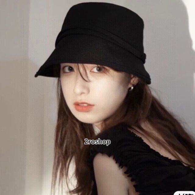 프라다로고버킷햇카키색