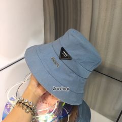 프라다로고버킷햇블랙