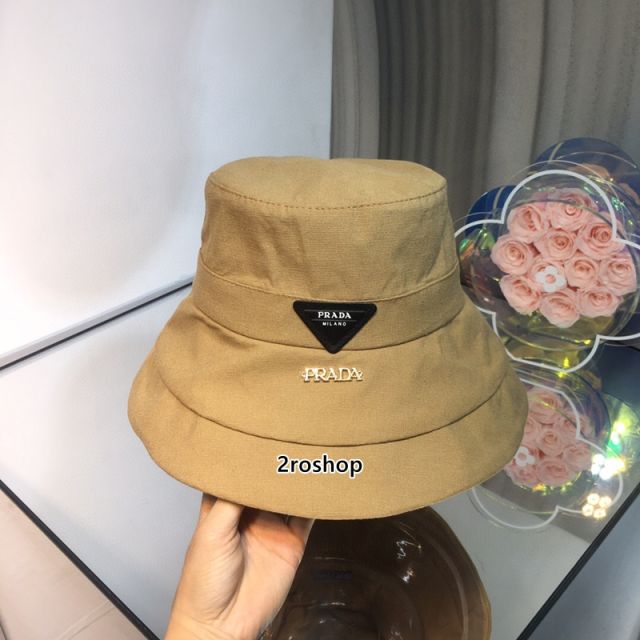 프라다로고버킷햇노랑