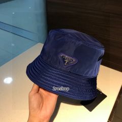 프라다로고버킷햇핑크