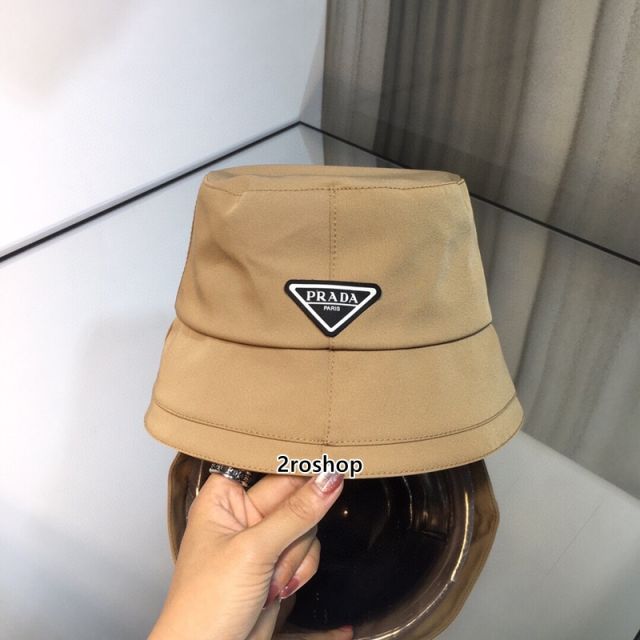 프라다로고버킷햇노랑