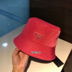 프라다로고버킷햇다크노랑