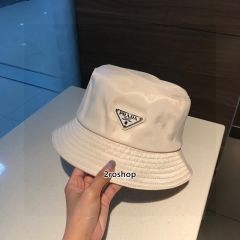 프라다로고버킷햇블랙