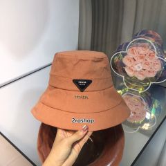 프라다로고버킷햇블루