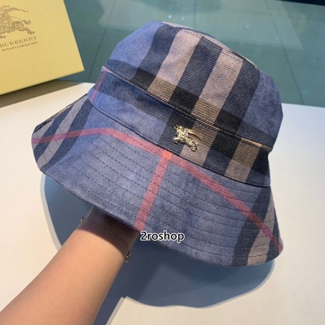 버버리버킷햇연브라운