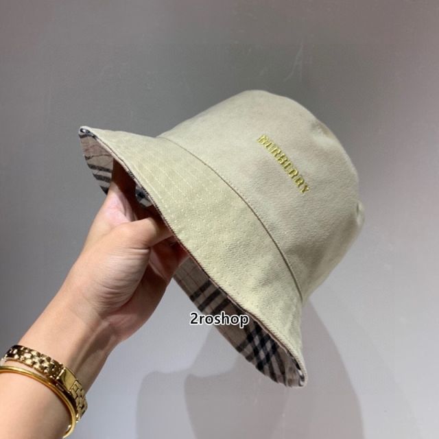 버버리버킷햇아이보리