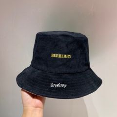 버버리버킷햇블랙