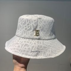 버버리버킷햇화이트