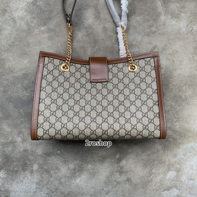 구찌패드락체인백