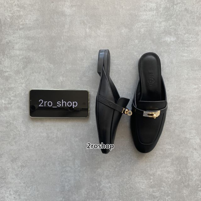 에르메스켈리오즈뮬슬리퍼