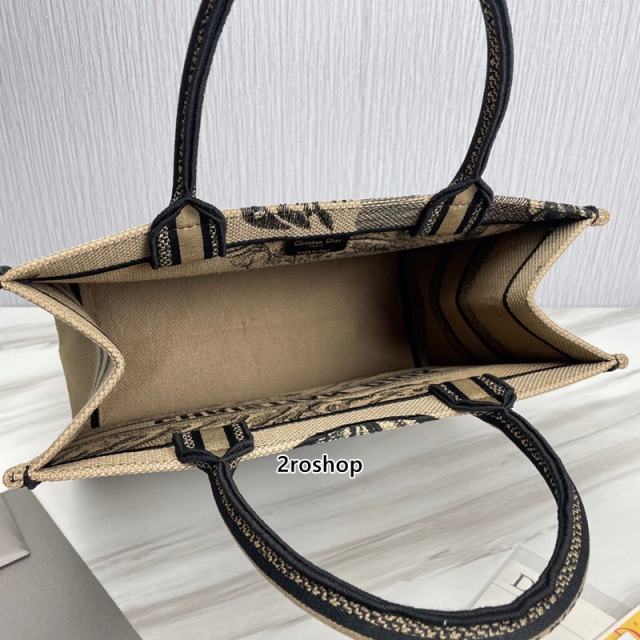 디올북토트백미듐브라운