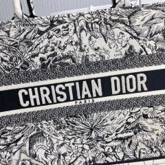 디올북토트백미듐멀티화이트