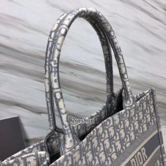 디올북토트백미듐멀티그레이