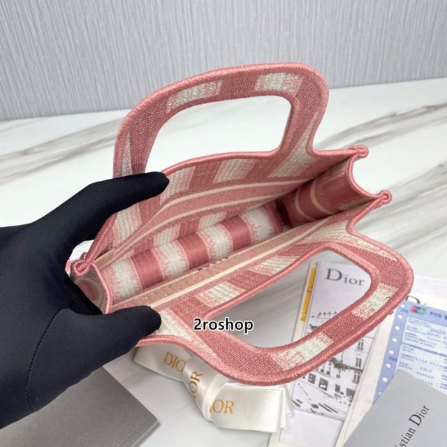 디올북토트백미니핑크
