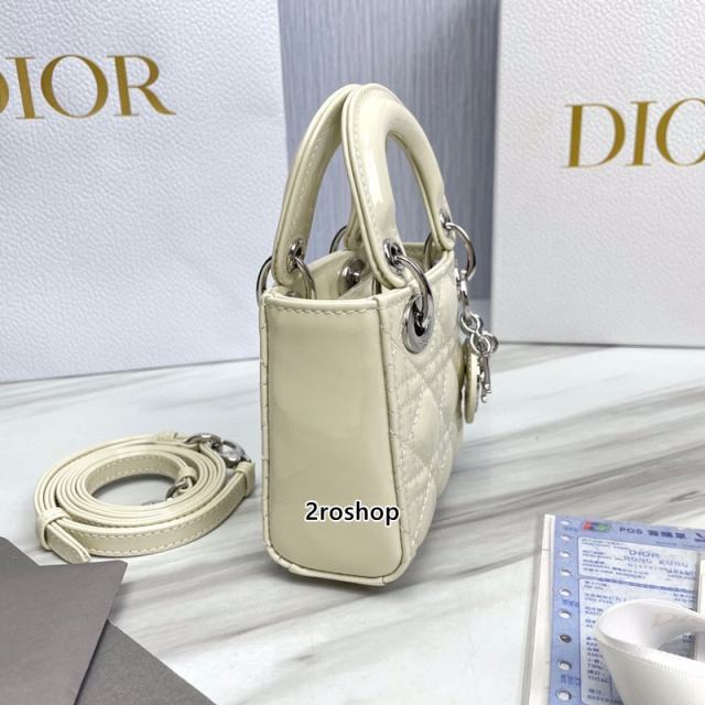 디올레이디백마이크로화이트